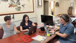 CHSSC Interns at Work