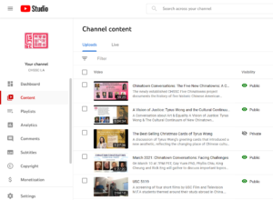 CHSSC YouTube Channel